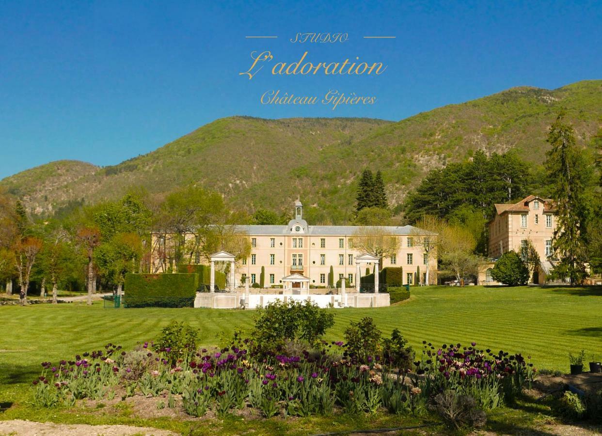 Chateau Des Gipieres Bij De Mont Ventoux مونتبرو - ليس بينز المظهر الخارجي الصورة
